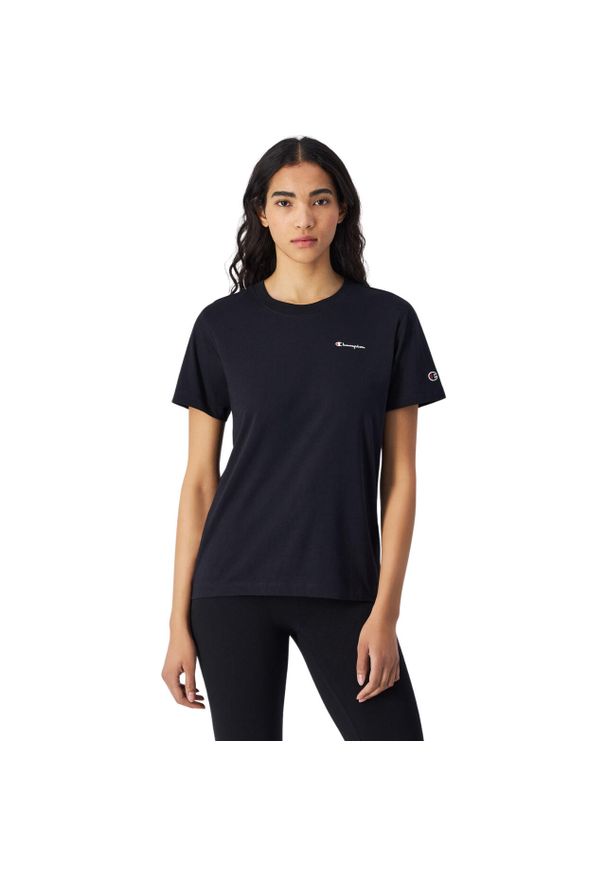 Koszulka damska Champion SS Tee 117535. Kolor: czarny
