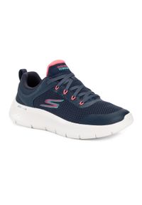 skechers - Buty damskie SKECHERS Go Walk Flex Caley. Okazja: na co dzień. Kolor: niebieski #1