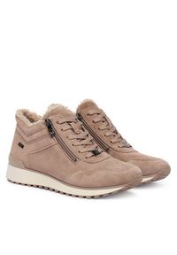 Caprice Sneakersy 9-26201-43 Brązowy. Kolor: brązowy. Materiał: skóra, zamsz #4