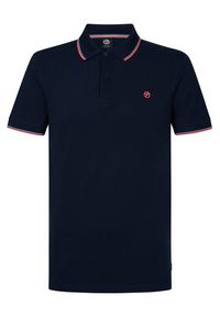 Petrol Industries Polo M-ROS-POL003 Granatowy Regular Fit. Typ kołnierza: polo. Kolor: niebieski. Materiał: bawełna #5