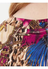 Just Cavalli Sukienka codzienna 79PAO952 JS531 Kolorowy Slim Fit. Okazja: na co dzień. Materiał: wiskoza. Wzór: kolorowy. Typ sukienki: proste. Styl: casual
