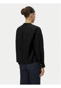 Vero Moda Bluzka Fanni 10336937 Czarny Loose Fit. Kolor: czarny. Materiał: bawełna