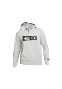 Bluzy sportowa męska Nike FC Essentials. Typ kołnierza: kaptur. Kolor: szary