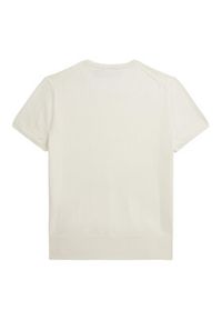 Polo Ralph Lauren T-Shirt 211971872003 Écru Slim Fit. Typ kołnierza: polo. Materiał: bawełna #3