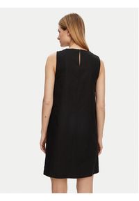 Weekend Max Mara Sukienka codzienna Racer 2515221102 Czarny Regular Fit. Okazja: na co dzień. Kolor: czarny. Materiał: bawełna. Typ sukienki: proste. Styl: casual