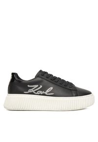Karl Lagerfeld - Sneakersy KARL LAGERFELD. Kolor: czarny