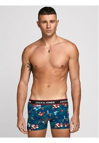 Jack & Jones - Jack&Jones Komplet 3 par bokserek Flower 12171253 Kolorowy. Materiał: bawełna. Wzór: kolorowy #7