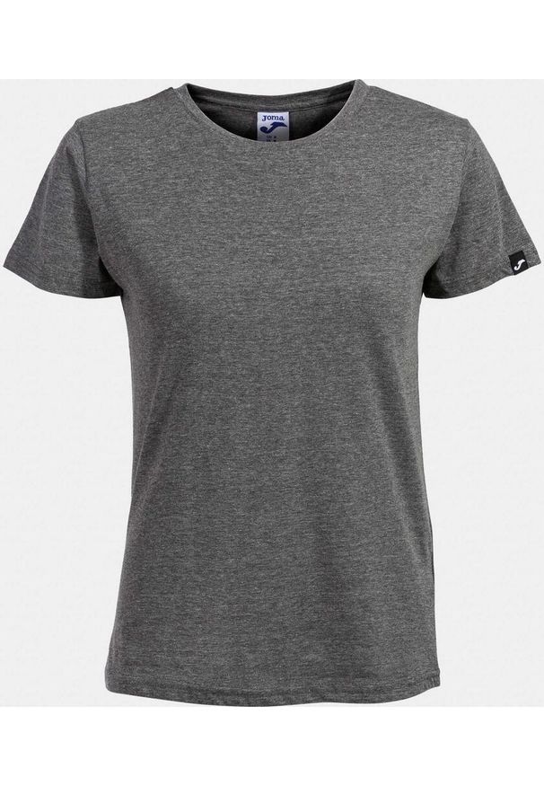 Damska koszulka Joma Desert Grey XL – 100% bawełna. Kolor: szary. Materiał: bawełna. Sport: fitness