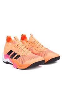 Adidas - adidas Buty na siłownię Rapidmove Adv 2 JQ4119 Pomarańczowy. Kolor: pomarańczowy. Materiał: materiał. Sport: fitness #4