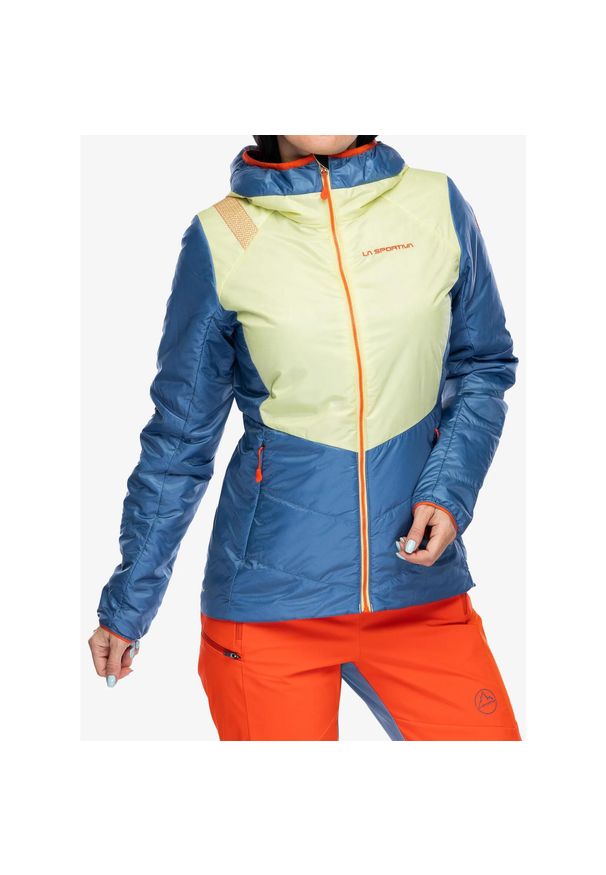 LA SPORTIVA - Kurtka ocieplana damska La Sportiva Mythic Primaloft Jkt. Kolor: niebieski. Technologia: Primaloft. Sezon: zima. Sport: narciarstwo
