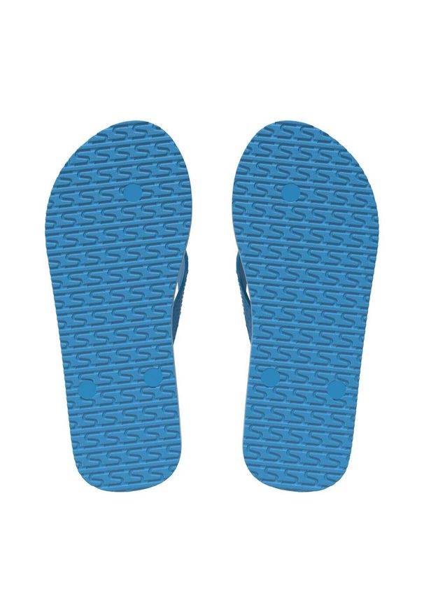 Klapki basenowe antypoślizgowe męskie Speedo Slide. Kolor: niebieski, wielokolorowy
