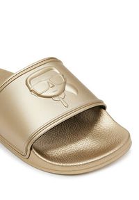 Karl Lagerfeld - KARL LAGERFELD Klapki Kondo 2.0 KL80919M Złoty. Kolor: złoty #4