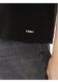 Liu Jo T-Shirt TA4101 JS003 Czarny Regular Fit. Kolor: czarny. Materiał: bawełna #3