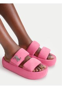 Juicy Couture Klapki CEO-WSS21515-06 Różowy. Kolor: różowy. Materiał: materiał #1