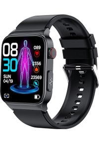 WATCHMARK - Smartwatch Watchmark Cardio One Czarny (Cardio One cz). Rodzaj zegarka: smartwatch. Kolor: czarny