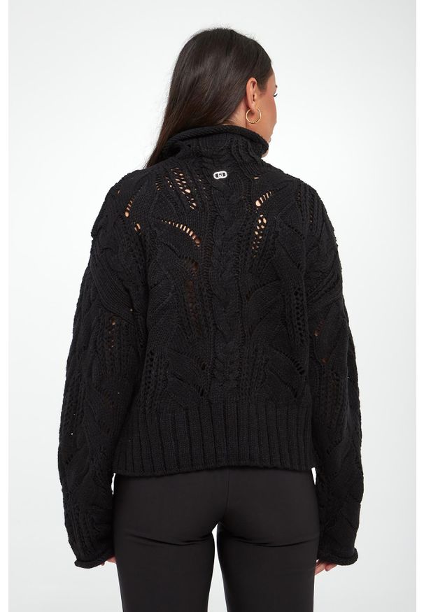 Liu Jo - Golf damski z wełną LIU JO. Typ kołnierza: golf. Materiał: wełna