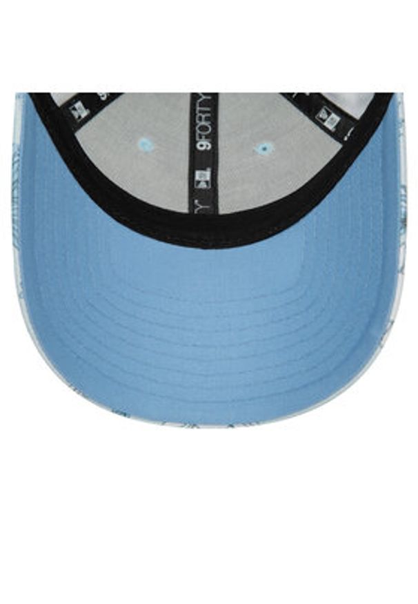 New Era Czapka z daszkiem Wmns Floral Aop 940 Nyy 60435004 Niebieski. Kolor: niebieski. Materiał: materiał