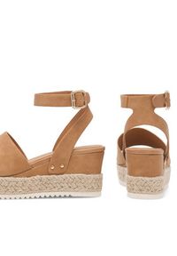 Jenny - JENNY Espadryle WS109-07 Brązowy. Kolor: brązowy. Materiał: syntetyk
