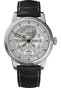 AVIATOR - Zegarek Aviator Zegarek męski Aviator V.3.36.0.293.4 PL czarny. Kolor: czarny #1