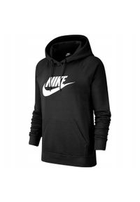 Nike - Bluza Z Kapturem Damska NSW Essential. Typ kołnierza: kaptur. Kolor: czarny