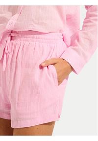 Seafolly Koszula Breeze 55428-TO Niebieski Regular Fit. Kolor: niebieski. Materiał: bawełna #6