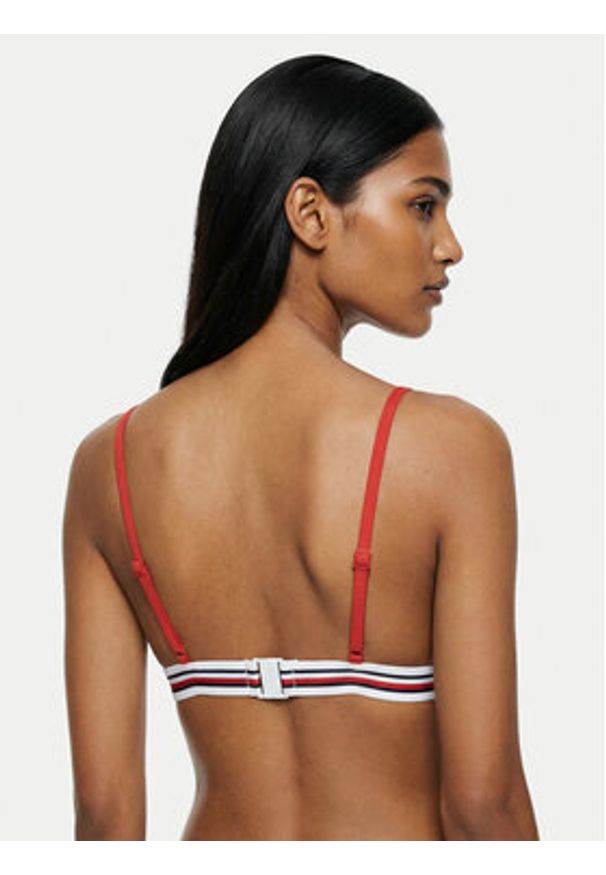 TOMMY HILFIGER - Tommy Hilfiger Góra od bikini Cheeky UW0UW06350 Czerwony. Kolor: czerwony. Materiał: syntetyk