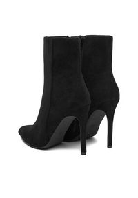 DeeZee Botki P5103 Czarny. Kolor: czarny. Materiał: materiał #7