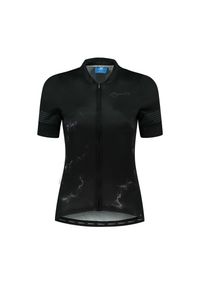 ROGELLI - Koszulka rowerowa damska Rogelli MARBLE. Kolor: wielokolorowy, szary, czarny. Długość: długie. Sport: kolarstwo, fitness #1