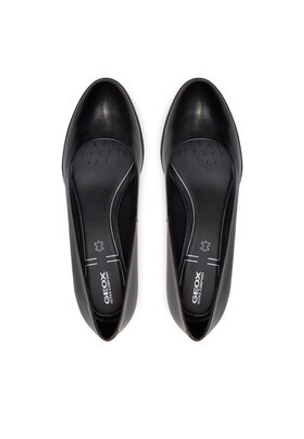 Geox Czółenka D Walk Pleasure 60 D35TED 000Y3 C9999 Czarny. Kolor: czarny. Materiał: skóra