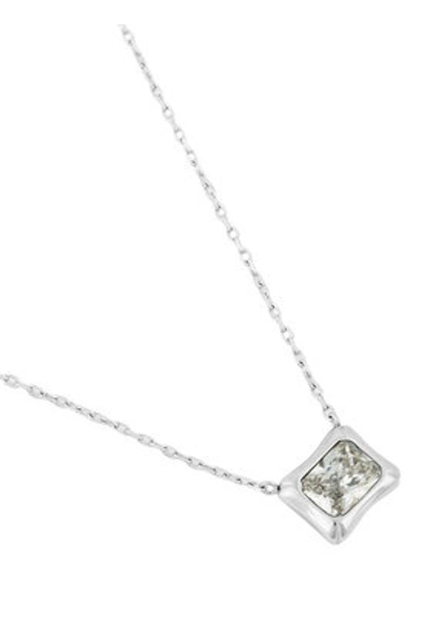 Guess Naszyjnik JUBN05 170JW Srebrny. Materiał: metalowe. Kolor: srebrny