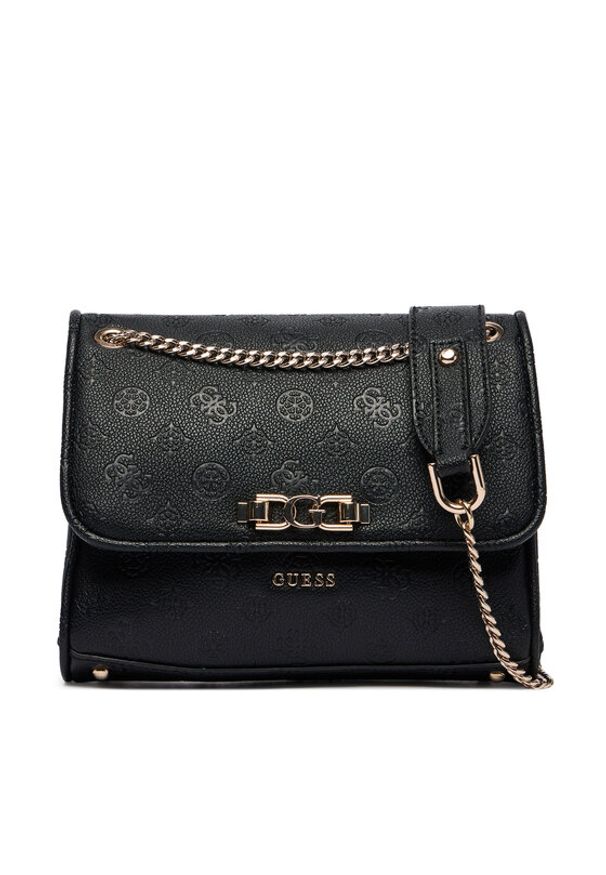 Guess Torebka HWPD99 16210 Czarny. Kolor: czarny. Materiał: skórzane