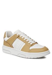 Tommy Jeans Sneakersy Tjm Mix Material Cupsole 2.0 EM0EM01345 Beżowy. Kolor: beżowy