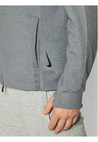 Nike Bluza Yoga CU6260 Szary Standard Fit. Kolor: szary. Materiał: bawełna