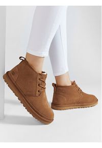 Ugg Botki W Neumel 1094269 Brązowy. Kolor: brązowy. Materiał: skóra #4