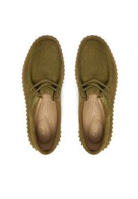 Clarks Półbuty Torhill Bee 26184586 Khaki. Kolor: brązowy. Materiał: zamsz, skóra #4