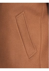 MANUEL RITZ - Manuel Ritz Płaszcz wełniany 3332C4558X4 223726 Brązowy Regular Fit. Kolor: brązowy. Materiał: wełna #8