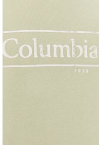 columbia - Columbia - Bluza 1681664.. Typ kołnierza: kaptur. Kolor: zielony. Wzór: nadruk #5