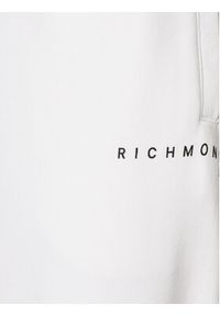 Richmond X Spodnie dresowe Santuccio UMP24240PA Biały Regular Fit. Kolor: biały. Materiał: bawełna