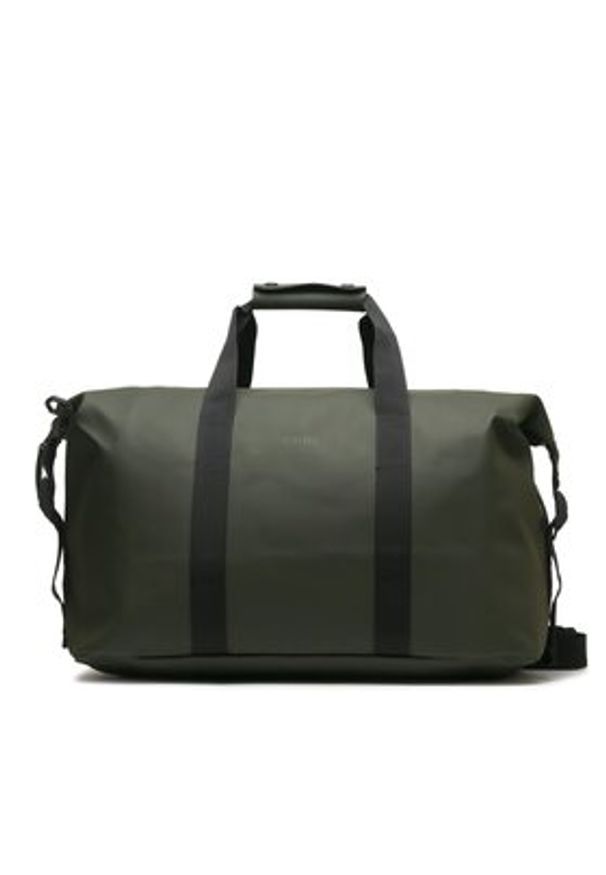 Rains Torba weekendowa Hilo Weekend Bag W3 14200 Zielony. Kolor: zielony. Materiał: materiał