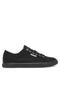 Calvin Klein Jeans Tenisówki Ess Vulc Low Mg Cv YM0YM01301 Czarny. Kolor: czarny. Materiał: materiał