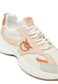 Pinko - PINKO Sneakersy Ariel 15 SS0067E023 Beżowy. Kolor: beżowy. Materiał: materiał #3