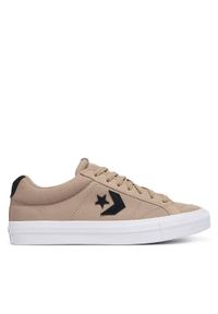 Converse Tenisówki Sport Casual A17008C Beżowy. Okazja: na co dzień. Kolor: beżowy. Materiał: materiał. Styl: casual, sportowy #1