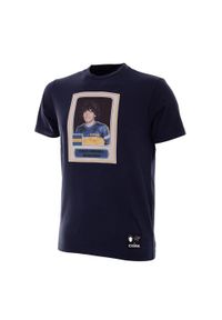 COPA FOOTBALL - Koszulka dla dorosłych - Maradona x COPA Naklejka Piłka Nożna Boca - Granatowa. Kolor: niebieski. Sport: piłka nożna