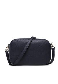 TOMMY HILFIGER - Tommy Hilfiger Torebka Th Emblem Camera AW0AW14501 Granatowy. Kolor: niebieski. Materiał: skórzane #3