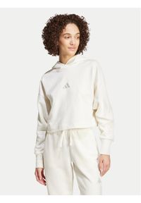 Adidas - adidas Bluza ALL SZN French Terry 3-Stripes IW1131 Biały Regular Fit. Kolor: biały. Materiał: bawełna