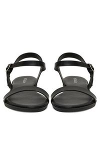 DeeZee Sandały MT3150-25S07 Czarny. Kolor: czarny. Materiał: skóra