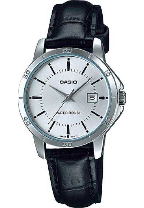 Zegarek Casio Zegarek marki Casio model LTP-V004L kolor Czarny. Akcesoria damski. Sezon: Cały rok NoSize. Kolor: czarny