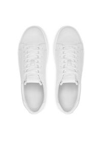 Calvin Klein Sneakersy Low Top Lace Up HM0HM01546 Biały. Kolor: biały. Materiał: skóra