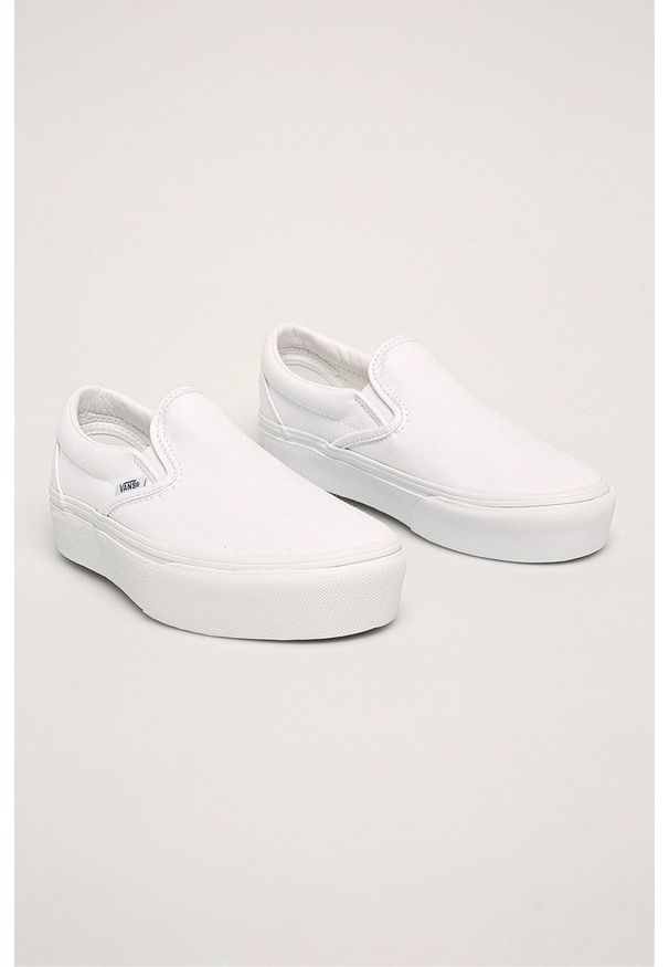 Vans - Tenisówki. Kolor: biały. Materiał: guma