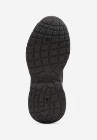 Renee - Czarne Sneakersy Vices na Platformie Ozdobione Tłoczeniem Natiselle. Okazja: na co dzień. Kolor: czarny. Materiał: jeans. Wzór: aplikacja. Obcas: na platformie #6